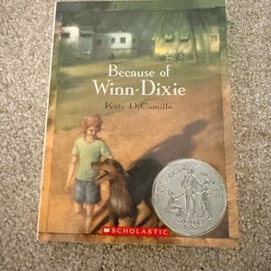 Scholastic 'Because of Winn-Dixie' Book - Green and Brown Cover